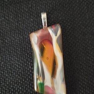 Handmade Born Glass Pendent
